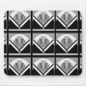 Kunst-Deko-Fan-Mausunterlage Mousepad (Vorne)