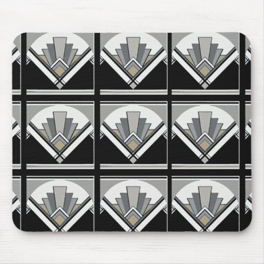 Kunst-Deko-Fan-Mausunterlage Mousepad (Vorne)