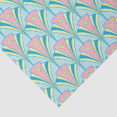 Kunst-Deko-Fan-Miami-Geschenke Seidenpapier (Ausschnitt)