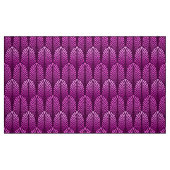 Kunst-Deko-Feder-Muster, Amethyst Lila Stoff (Fat Quarter (45,7 x 55,9 cm))