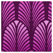 Kunst-Deko-Feder-Muster, Amethyst Lila Stoff (Nahaufnahme)