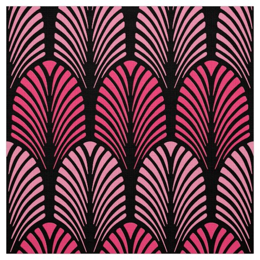 Kunst-Deko-Feder-Muster, pinkfarbenes rosa und Stoff (Muster)