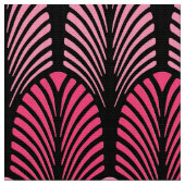 Kunst-Deko-Feder-Muster, pinkfarbenes rosa und Stoff (Nahaufnahme)