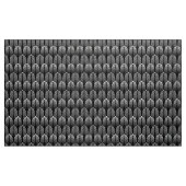 Kunst-Deko-Feder-Muster, silbernes Grau und Stoff (Yard (91,4 cm))