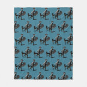 Kunst-Deko-Fleece-DeckeThrow Fleecedecke (Vorderseite)