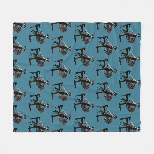 Kunst-Deko-Fleece-DeckeThrow Fleecedecke (Vorderseite (Horizontal))