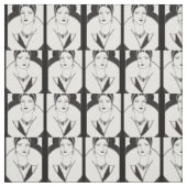 Kunst-Deko-Frauendruck 1928 Stoff (Muster)