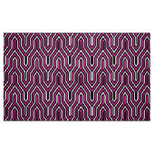 Kunst-Deko geometrisch - pinkfarbenes Rosa, Stoff (Fat Quarter (45,7 x 55,9 cm))