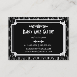 Kunst-Deko-Geschäfts-Karten Visitenkarte