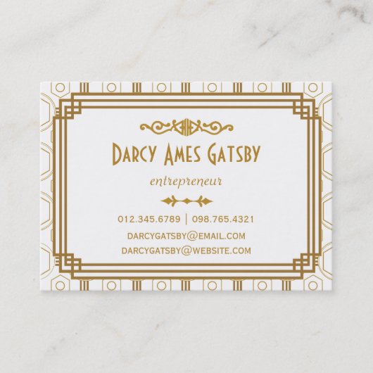 Kunst-Deko-Geschäfts-Karten Visitenkarte (Vorderseite)