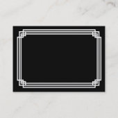 Kunst-Deko-Geschäfts-Karten Visitenkarte (Rückseite)