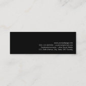 Kunst-Deko - Karte des Geschäfts-20s - (Rückseite)