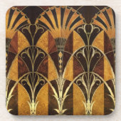 Kunst-Deko-Knoten-Holz Untersetzer (Vorderseite)