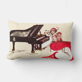 Kunst-Deko Lendenkissen