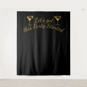 Kunst-Deko ließ uns diesen Wandteppich (Vorderseite)