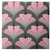 Kunst-Deko-Lilien-, Graues/Graues und Fliese (Vorderseite)