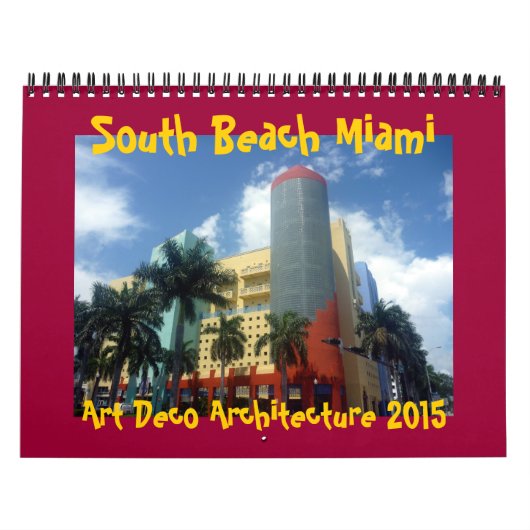 Kunst-Deko Miami 2015 Kalender (Titelbild)