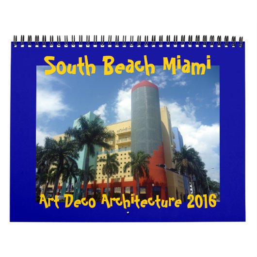 Kunst-Deko Miami 2016 Kalender (Titelbild)