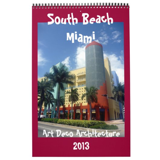 Kunst-Deko-Miami-Kalender 2013 Kalender (Titelbild)
