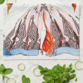 Kunst-Deko-Mode-Küchen-Tuch Georges Barbier Geschirrtuch (Gefaltet)