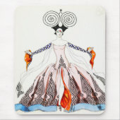 Kunst-Deko-Mode-Mausunterlage Georges Barbier Mousepad (Vorne)