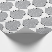 Kunst-Deko-Motiv-Muster Geschenkpapier (Ecke)