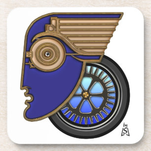 Kunst-Deko Motorhead Untersetzer