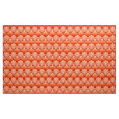 Kunst-Deko-Muschel-Muster, Mandarine Stoff (Yard (91,4 cm))