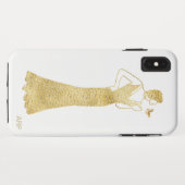 *~* Kunst-Deko Nouveau Case-Mate iPhone Hülle (Rückseite (Horizontal))