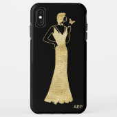 *~* Kunst-Deko Nouveau Case-Mate iPhone Hülle (Rückseite)