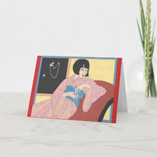 Kunst-Deko-Perlen Karte