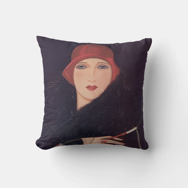 Kunst-Deko-Prallplatten-Kissen Kissen (Vorderseite)