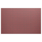 Kunst-Deko, rote Blumen, Schwarzes, Vintag, Chic, Stoff (Yard (91,4 cm))