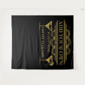 Kunst-Deko SCHAFFEN IHREN EIGENEN hinteren Tropfen Wandteppich (Vorderseite (Horizontal))