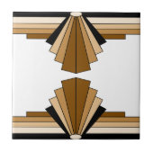 Kunst-Deko-Schichten in TAN Fliese (Vorderseite)