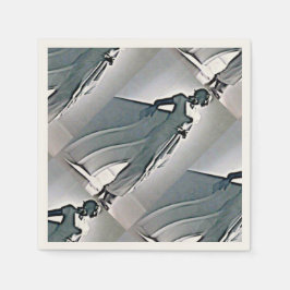 Kunst-Deko-Schönheit Serviette