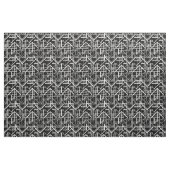 Kunst-Deko Schwarzweiss Stoff (Fat Quarter (45,7 x 55,9 cm))