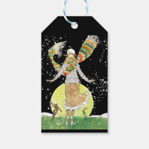 Kunst-Deko-Skater Geschenkanhänger