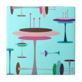 Kunst-Deko-Türme Fliese (Vorderseite)