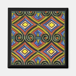 Kunst-Deko tut Persien (Mehrfarben) Magnet