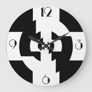 KUNST-DEKO-UHR GROßE WANDUHR