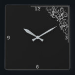 KUNST-DEKO-UHR QUADRATISCHE WANDUHR<br><div class="desc">KANN BESONDERS ANGEFERTIGT WERDEN.</div>