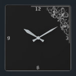 KUNST-DEKO-UHR QUADRATISCHE WANDUHR<br><div class="desc">KANN BESONDERS ANGEFERTIGT WERDEN.</div>