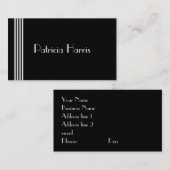 Kunst-Deko Visitenkarte (Vorne/Hinten)