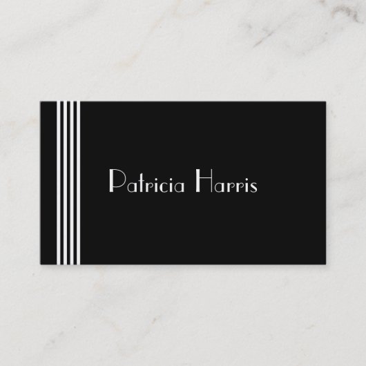 Kunst-Deko Visitenkarte (Vorderseite)