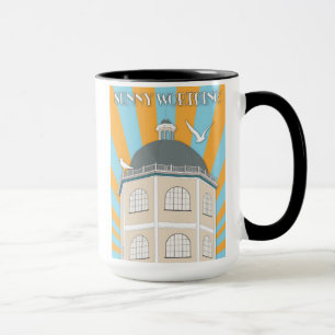 Kunst-Dekoart-Tasse, die Worthing Haube Tasse