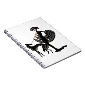 Kunst-DekoBorzoi Notizblock (Rechte Seite)