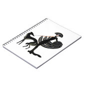 Kunst-DekoBorzoi Notizblock (Linke Seite)