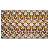 Kunst-Dekofanmuster - Schokolade auf Creme Stoff (Fat Quarter (45,7 x 55,9 cm))
