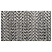 Kunst-Dekofanmuster - Schwarzweiss Stoff (Yard (91,4 cm))